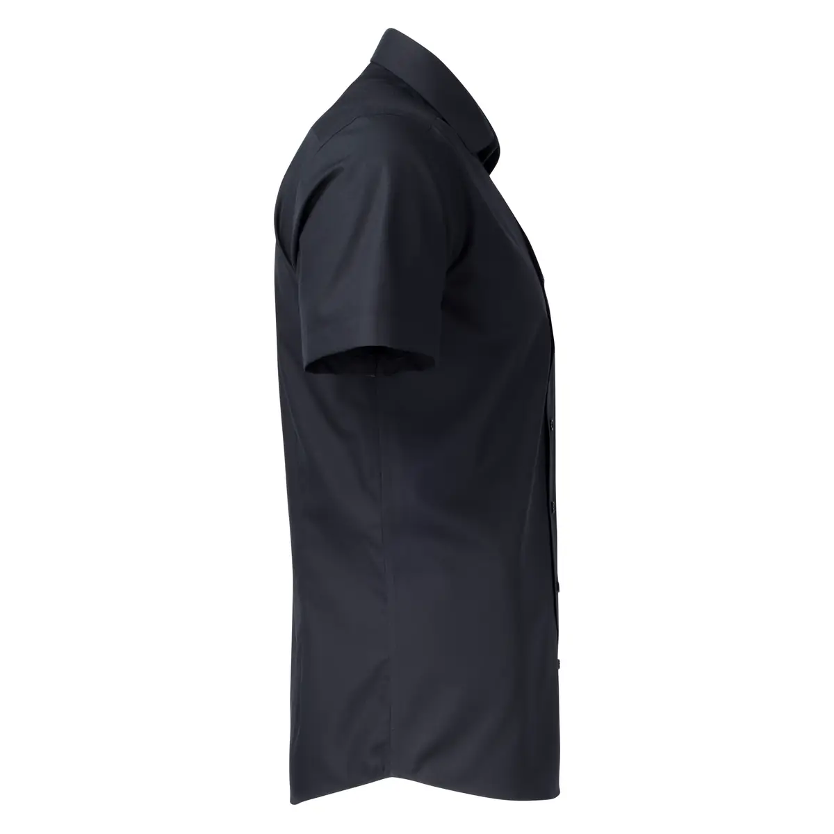 Camisa J. HARVEST & FROST YB50 TWILL S/S REGULAR 2905011 24 Camisa J. HARVEST & FROST YB50 TWILL S/S REGULAR 2905011, Negro, lateral derecho