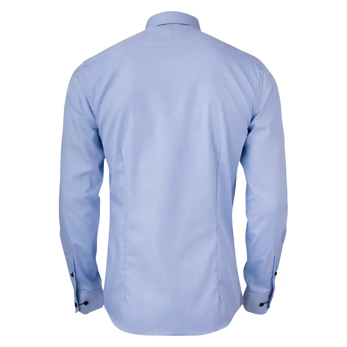 Camisa hombre J. HARVEST & FROST YB51 TWILL REGULAR 2905101 9 Camisa hombre J. HARVEST & FROST YB51 TWILL REGULAR 2905101, Skyblue/Marino, vista posterior