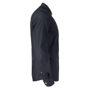Camisa hombre J. HARVEST & FROST YB51 TWILL REGULAR 2905101, Negro, lateral derecho
