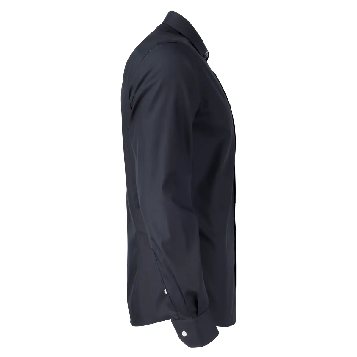 Camisa hombre J. HARVEST & FROST YB51 TWILL REGULAR 2905101 16 Camisa hombre J. HARVEST & FROST YB51 TWILL REGULAR 2905101, Negro, lateral derecho