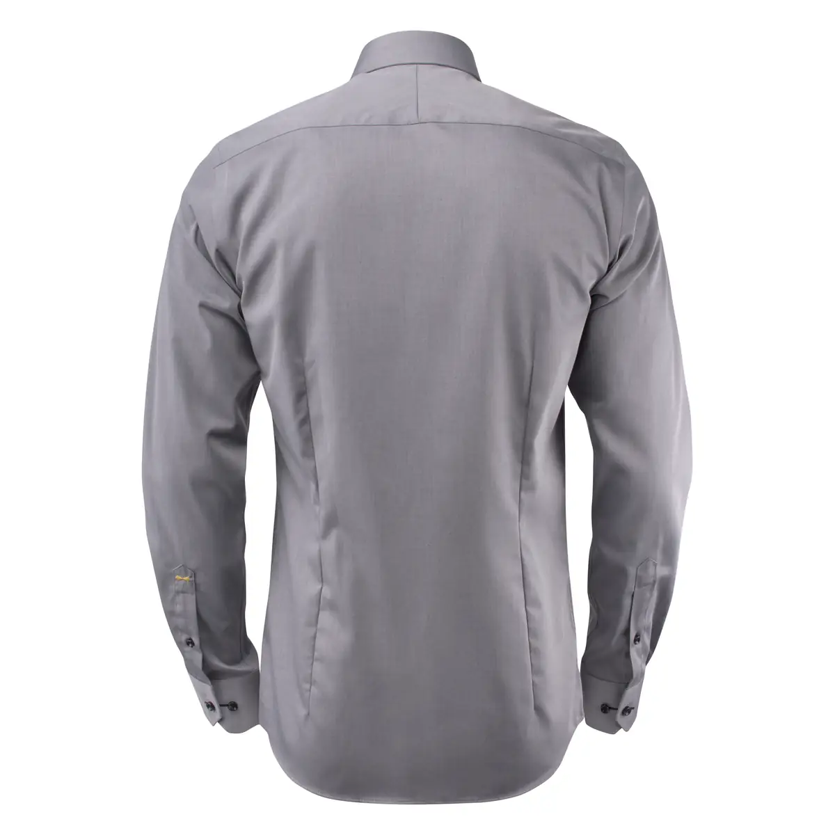 Camisa hombre J. HARVEST & FROST YB51 TWILL REGULAR 2905101 21 Camisa hombre J. HARVEST & FROST YB51 TWILL REGULAR 2905101, Gris/Negro, vista posterior