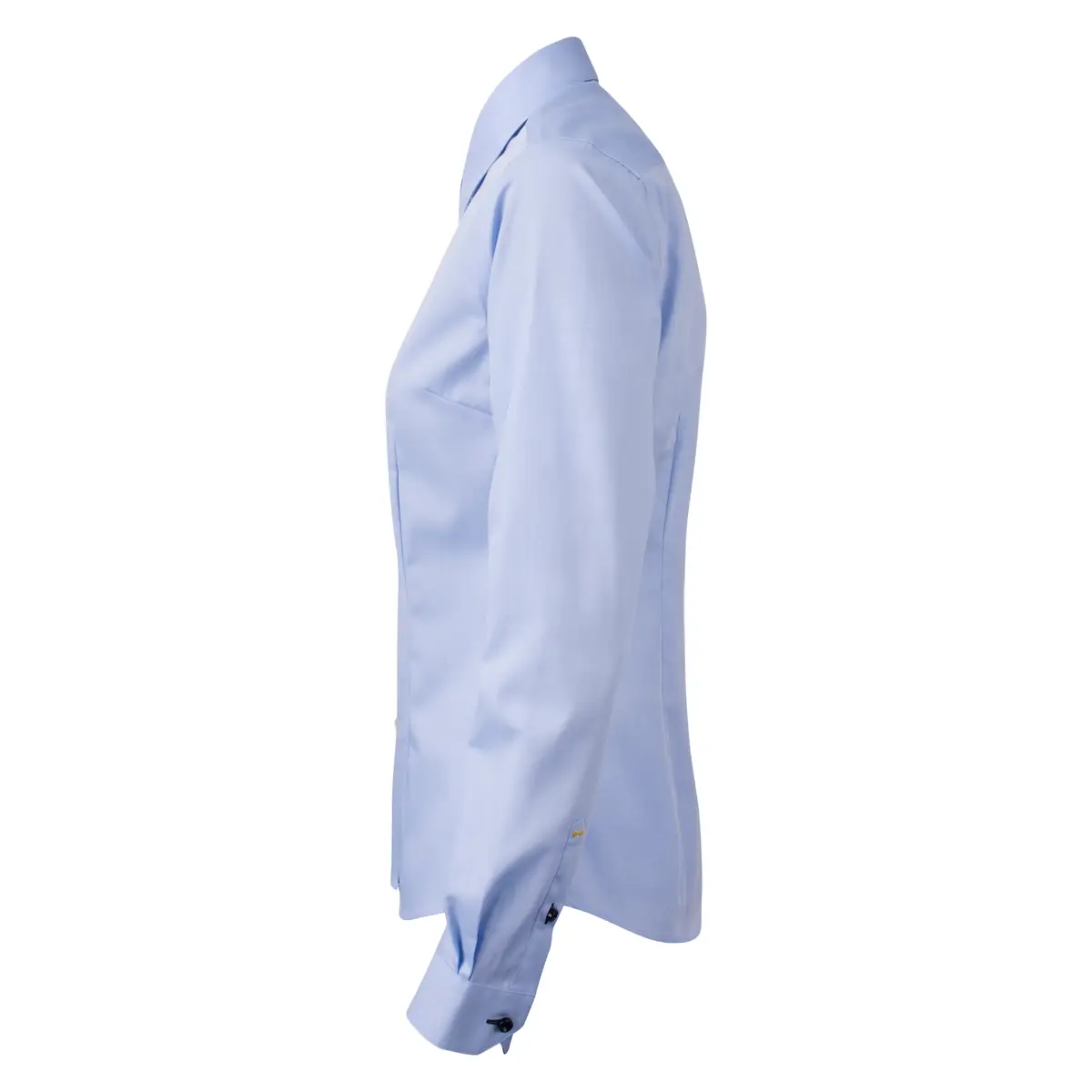 Camisa mujer J. HARVEST & FROST YB51 TWILL WOMAN 2905103 9 Camisa mujer J. HARVEST & FROST YB51 TWILL WOMAN 2905103, Skyblue/Marino, lateral izquierdo
