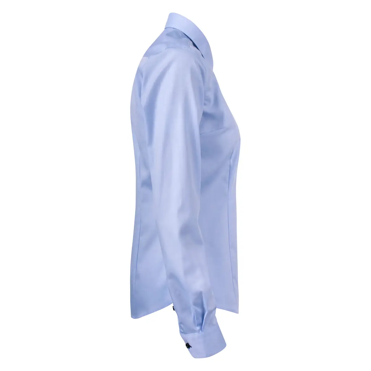 Camisa mujer J. HARVEST & FROST YB51 TWILL WOMAN 2905103 10 Camisa mujer J. HARVEST & FROST YB51 TWILL WOMAN 2905103, Skyblue/Marino, lateral derecho