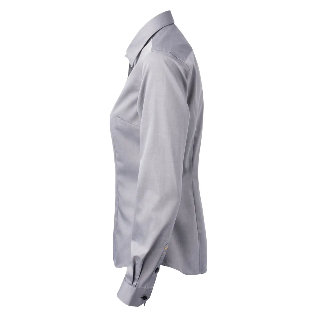 Camisa mujer J. HARVEST & FROST YB51 TWILL WOMAN 2905103 19 Camisa mujer J. HARVEST & FROST YB51 TWILL WOMAN 2905103, Gris/Negro, lateral izquierdo