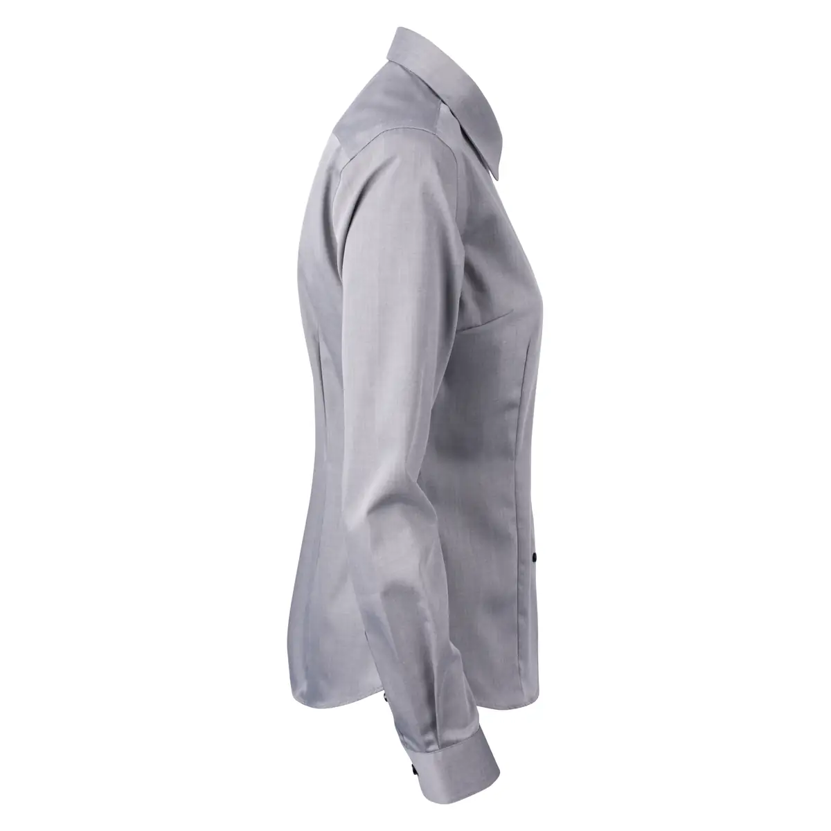Camisa mujer J. HARVEST & FROST YB51 TWILL WOMAN 2905103 20 Camisa mujer J. HARVEST & FROST YB51 TWILL WOMAN 2905103, Gris/Negro, lateral derecho