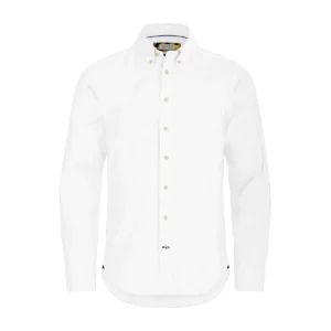 Camisa hombre J. HARVEST & FROST YB54 OXFORD REGULAR 2905401, Blanco, vista frontal