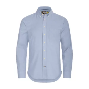 Camisa hombre J. HARVEST & FROST YB54 OXFORD REGULAR 2905401, Sky blue, vista frontal