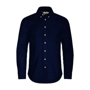 Camisa hombre J. HARVEST & FROST YB54 OXFORD REGULAR 2905401, Marino, vista frontal