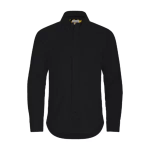Camisa hombre J. HARVEST & FROST YB54 OXFORD REGULAR 2905401, Negro, vista frontal