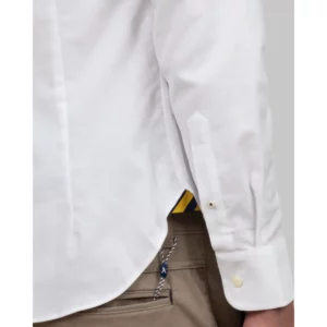 Camisa hombre J. HARVEST & FROST YB54 OXFORD SLIM 2905402, detalle del puño y el bajo