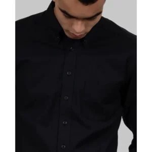 Camisa hombre J. HARVEST & FROST YB54 OXFORD SLIM 2905402, detalle del bolsillo del pecho