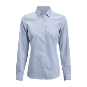 Camisa J. HARVEST & FROST YB55 JACQUARD CONTEMPORARY 2905505, Sky blue, vista frontal