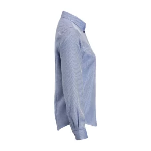 Camisa J. HARVEST & FROST YB55 JACQUARD CONTEMPORARY 2905505, Mid blue, lateral derecho
