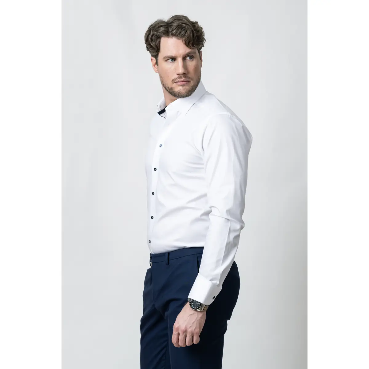 Camisa hombre J. HARVEST & FROST YB56 TWILL REGULAR 2905601 2 Camisa hombre J. HARVEST & FROST YB56 TWILL REGULAR 2905601 - Imagen 2