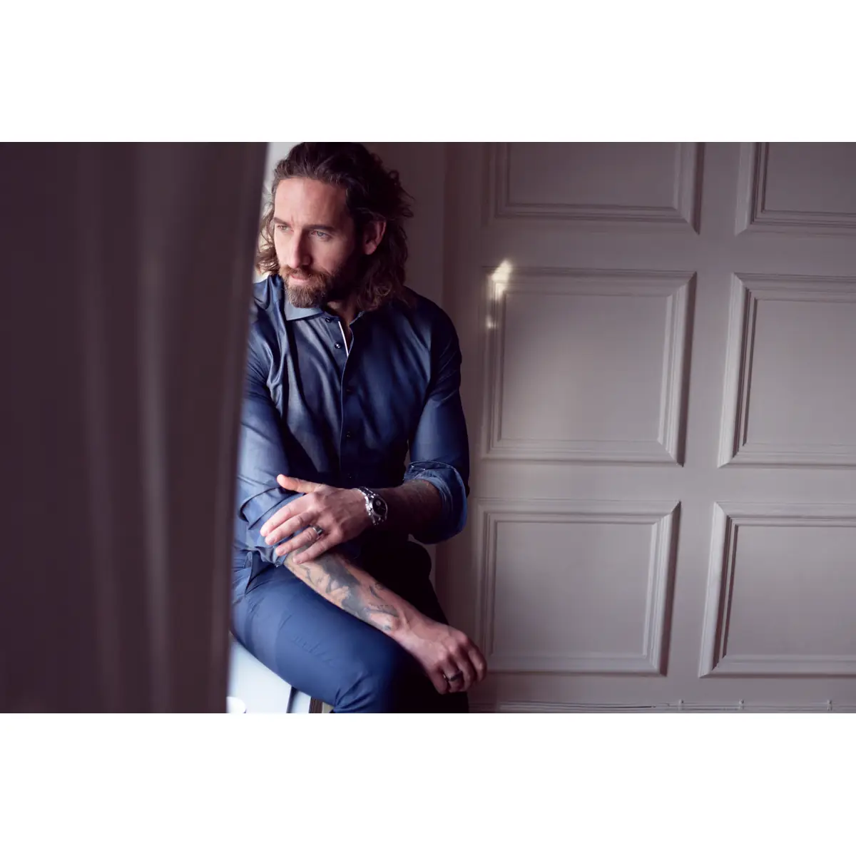 Camisa hombre J. HARVEST & FROST RB120 TWILL SLIM 2912002 11 Camisa hombre J. HARVEST & FROST RB120 TWILL SLIM 2912002 - Imagen 11