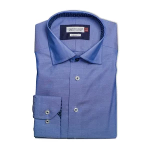 Camisa hombre J. HARVEST & FROST RB122 TWILL REGULAR 2912201, vista de la camisa doblada