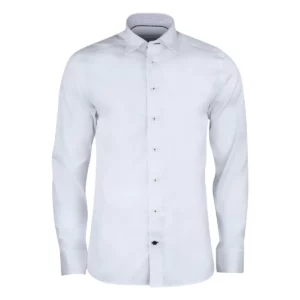 Camisa hombre J. HARVEST & FROST RB122 TWILL REGULAR 2912201, Blanco, vista frontal