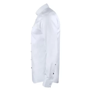 Camisa hombre J. HARVEST & FROST RB122 TWILL REGULAR 2912201, Blanco, lateral izquierdo