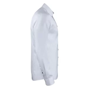 Camisa hombre J. HARVEST & FROST RB122 TWILL REGULAR 2912201, Blanco, lateral derecho