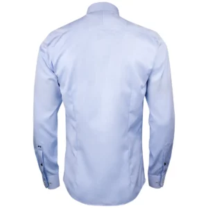 Camisa hombre J. HARVEST & FROST RB122 TWILL REGULAR 2912201, Skyblue, vista posterior