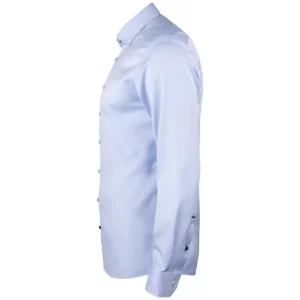 Camisa hombre J. HARVEST & FROST RB122 TWILL REGULAR 2912201, Skyblue, lateral izquierdo