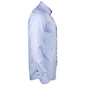 Camisa hombre J. HARVEST & FROST RB122 TWILL REGULAR 2912201, Skyblue, lateral derecho