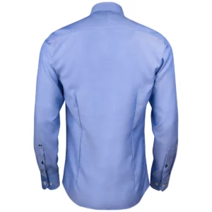 Camisa hombre J. HARVEST & FROST RB122 TWILL REGULAR 2912201, Midblue, vista posterior