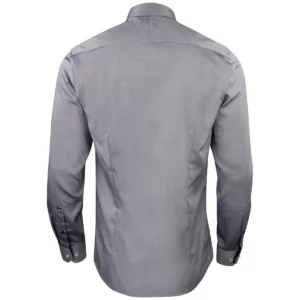 Camisa hombre J. HARVEST & FROST RB122 TWILL REGULAR 2912201, Gris, vista posterior