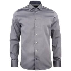 Camisa hombre J. HARVEST & FROST RB122 TWILL REGULAR 2912201, Gris, vista frontal