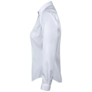 Camisa mujer J. HARVEST & FROST RB122 TWILL WOMAN 2912203, Blanco, lateral izquierdo