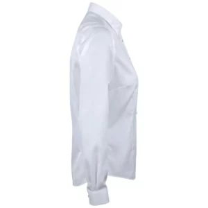 Camisa mujer J. HARVEST & FROST RB122 TWILL WOMAN 2912203, Blanco, lateral derecho
