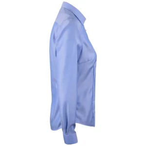 Camisa mujer J. HARVEST & FROST RB122 TWILL WOMAN 2912203, Midblue, lateral derecho
