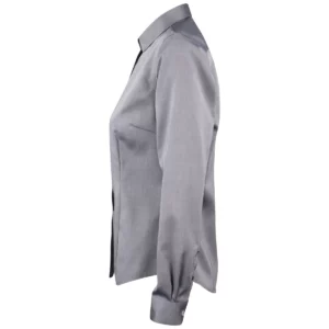 Camisa mujer J. HARVEST & FROST RB122 TWILL WOMAN 2912203, Gris, lateral izquierdo