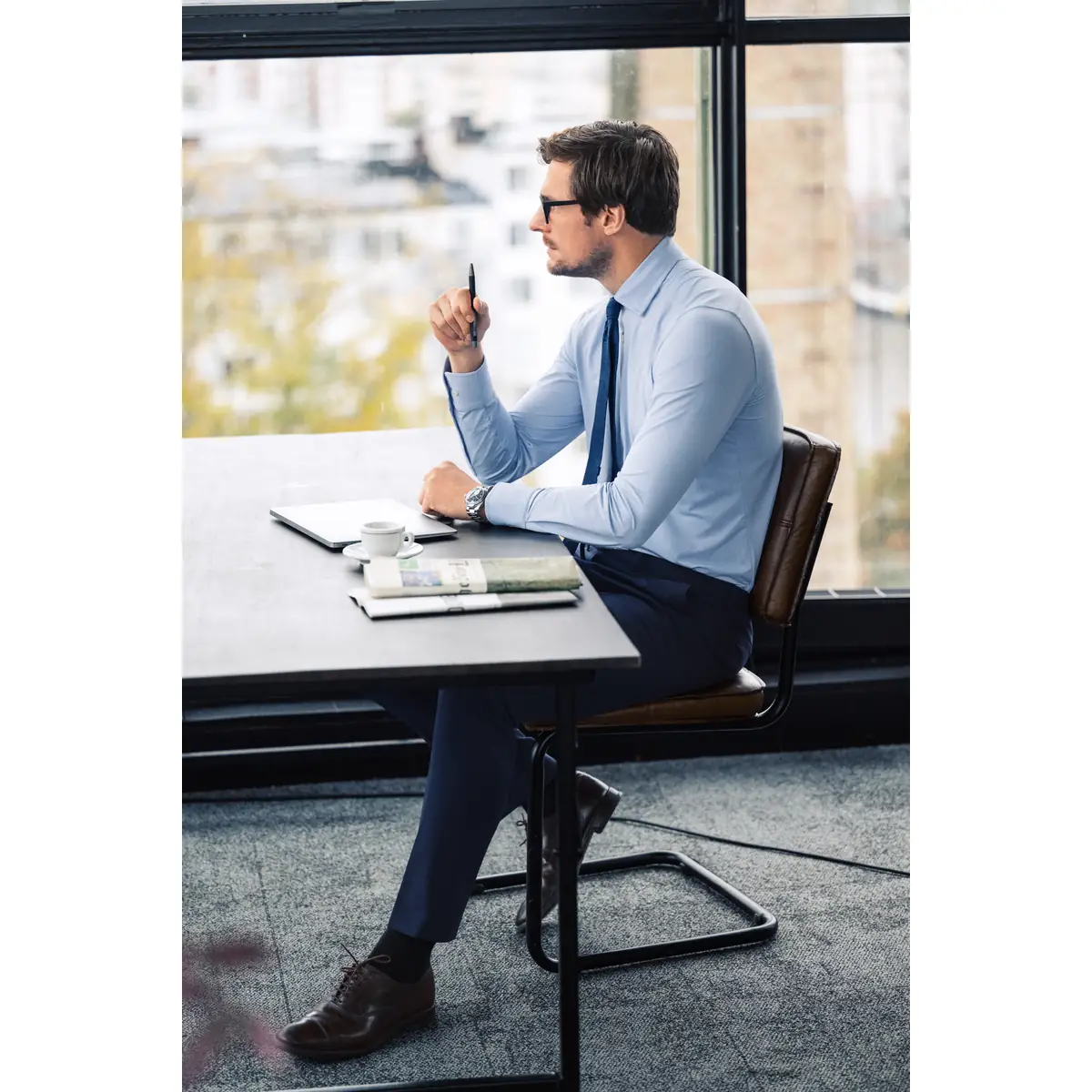 Camisa J. HARVEST & FROST IB132 INTERLOCK REGULAR 2913201 25 Camisa J. HARVEST & FROST IB132 INTERLOCK REGULAR 2913201 - Imagen 25