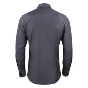 Camisa J. HARVEST & FROST PB142 OXFORD REGULAR 2914201, Gris, vista posterior