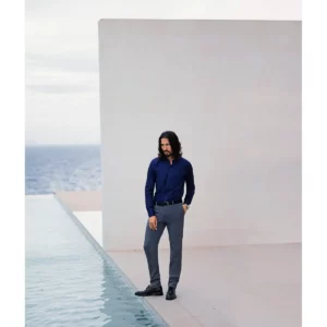 Pantalón hombre J. HARVEST & FROST CLASSIC TROUSER 2966121, con modelo, vista frontal