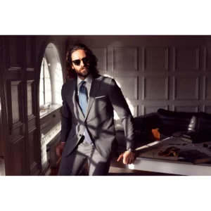 Pantalón hombre J. HARVEST & FROST CLASSIC TROUSER 2966121, con modelo, vista de conjunto