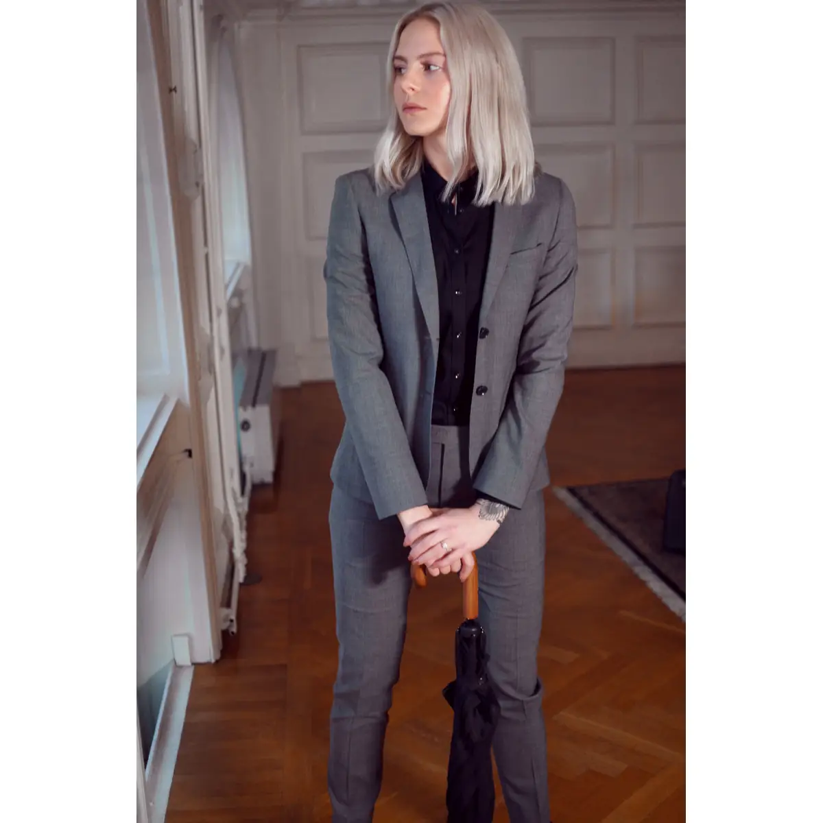 Camisa mujer J. HARVEST & FROST BB60 TWILL WOMAN 2906003 2 Camisa mujer J. HARVEST & FROST BB60 TWILL WOMAN 2906003 - Imagen 2