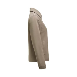 Sobrecamisa mujer J. HARVEST & FROST MODERN ZIP 2962203, Nogal, lateral derecho