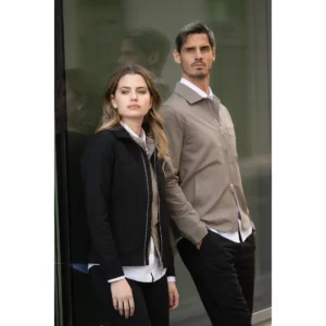 Sobrecamisa mujer J. HARVEST & FROST MODERN ZIP 2962203, con modelo, vista de conjunto