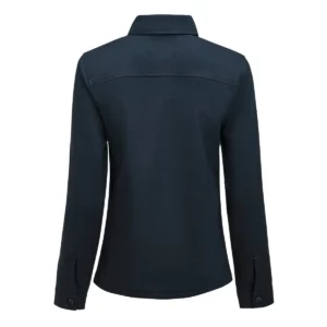 Sobrecamisa mujer J. HARVEST & FROST MODERN ZIP 2962203, Navy, vista posterior