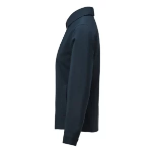Sobrecamisa mujer J. HARVEST & FROST MODERN ZIP 2962203, Navy, lateral izquierdo