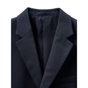 Americana hombre J. HARVEST & FROST SIGNATURE SUIT 2962301, Marino, detalle de las solapas y forro