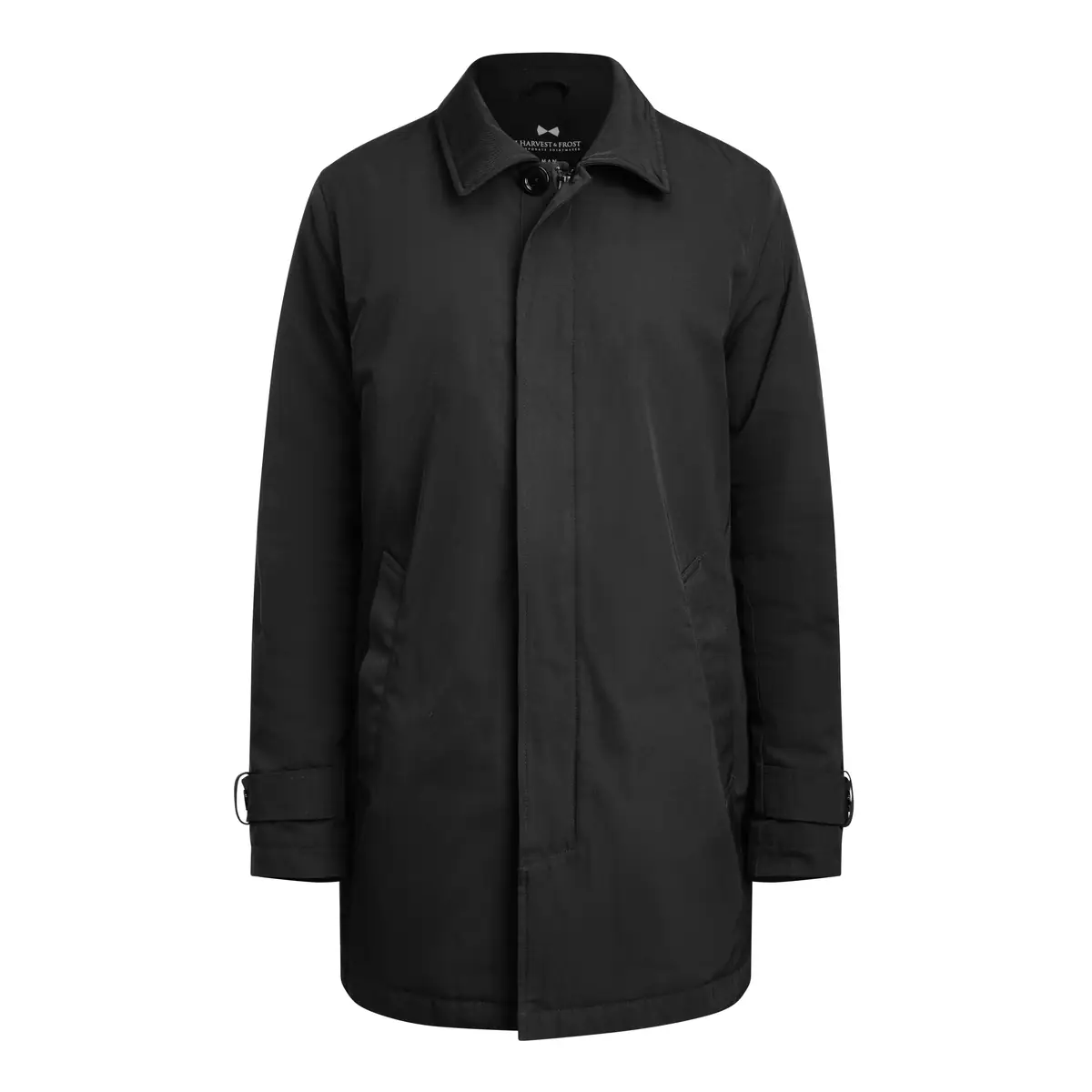 Chaqueta hombre J. HARVEST & FROST THE CAR COAT 2990301 3 Chaqueta hombre J. HARVEST & FROST THE CAR COAT 2990301, Negro, vista frontal