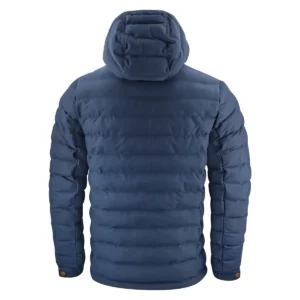 Chaqueta de hombre James Harvest Woodlake Heights 2111037, Marino, vista posterior