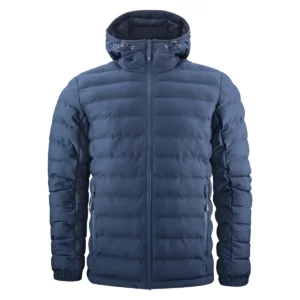 Chaqueta de hombre James Harvest Woodlake Heights 2111037, Marino, vista frontal
