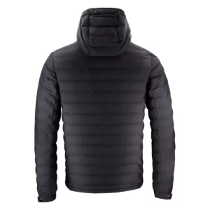 Chaqueta de hombre James Harvest Woodlake Heights 2111037, Negro, vista posterior