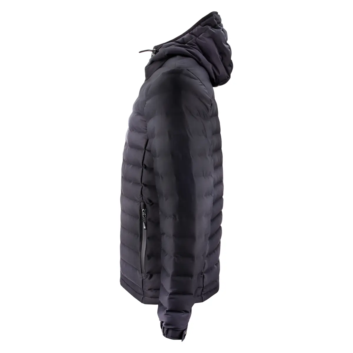 Chaqueta de hombre JAMES HARVEST WOODLAKE HEIGHTS 2111037 12 Chaqueta de hombre James Harvest Woodlake Heights 2111037, Negro, lateral izquierdo