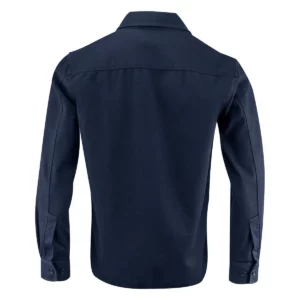 Sobrecamisa unisex James Harvest Highwoods 2111040, Marino, vista posterior
