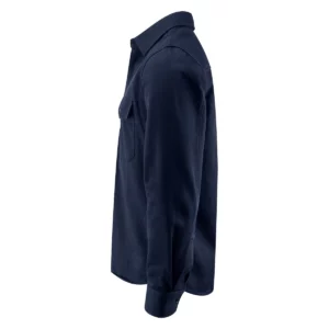 Sobrecamisa unisex James Harvest Highwoods 2111040, Marino, lateral izquierdo